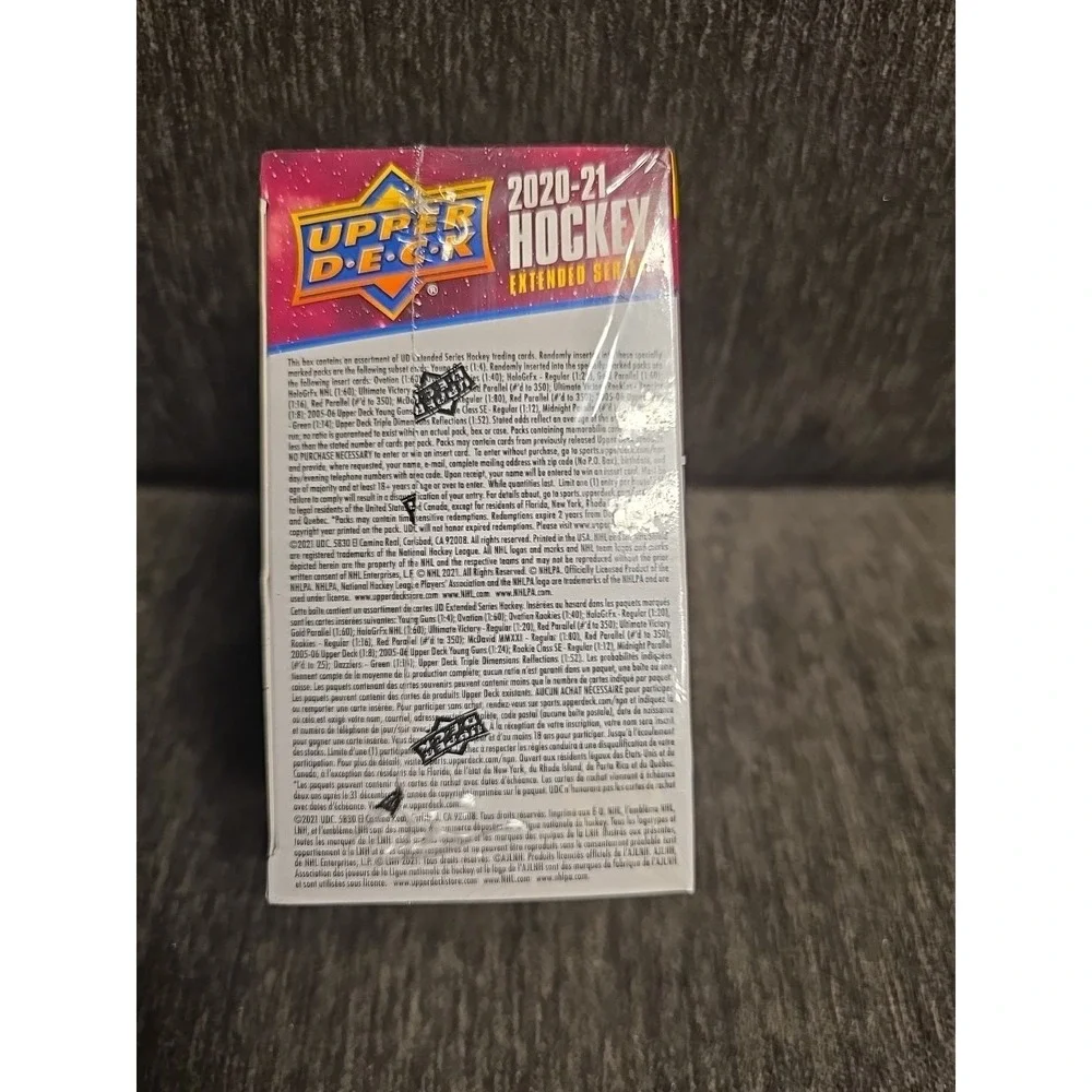 Factory Sealed Blaster Box 2020-2021 Upper Deck Extended Series NHL Hockey Cards